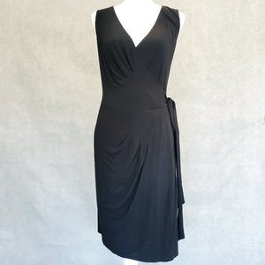 Barney’s New York Black Wrap Dress